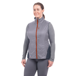 Big Agnes Women's Crystal Vest -Sleeping Bags Shop Crystal UL Vest minimal grey mood indigo 01