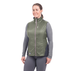 Big Agnes Women's Crystal Vest -Sleeping Bags Shop Crystal Vest sage 01 front