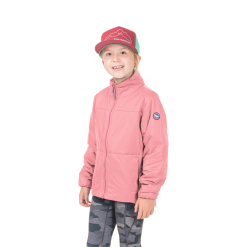 Big Agnes Kids' Flapjack Jacket -Sleeping Bags Shop Flapjack apricot elderberry girl
