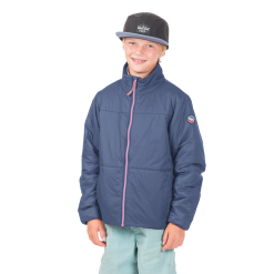 Big Agnes Kids' Flapjack Jacket -Sleeping Bags Shop Flapjack jacket blue indigo 03