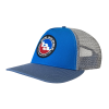 Big Agnes Classic Logo Trucker Hat - Blue / Slate -Sleeping Bags Shop Hats Classic Logo Trucker Hat Blue Slate