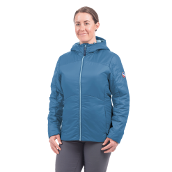 Big Agnes Women's Larkspur Jacket -Sleeping Bags Shop Larkspur Jacket Riveria 01 hood down