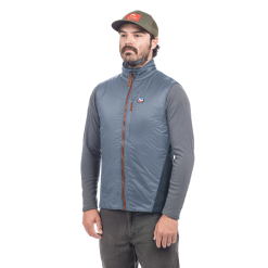 Big Agnes Men's Smokin Axle Vest -Sleeping Bags Shop Smokin Axle UL Vest flintstone moodindigo 01