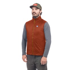 Big Agnes Men's Smokin Axle Vest -Sleeping Bags Shop Smokin Axle Vest Rooibos Tea 01 front