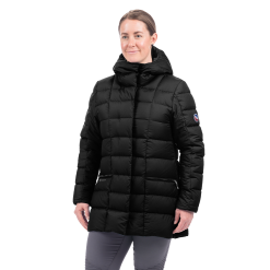 Big Agnes Women's Trudy Jacket -Sleeping Bags Shop Trudy Jacket black 01 hood off