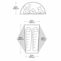 Big Agnes Copper Spur HV UL 2 Long Tent - 2 Person -Sleeping Bags Shop opplanet big agnes copper spur hv ul 2 long tent orange 2 person thvcsl222 usage 1