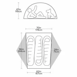 Big Agnes Copper Spur HV UL 3 Long Tent - 3 Person -Sleeping Bags Shop opplanet big agnes copper spur hv ul 3 long tent orange 3 person thvcsl322 usage 1