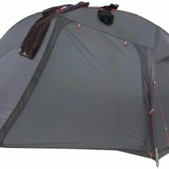 Big Agnes Copper Spur HV UL1 Bikepack Tent -Sleeping Bags Shop opplanet big agnes copper spur hv ul1 bikepack tent gray silver thvcsbp121 av 5