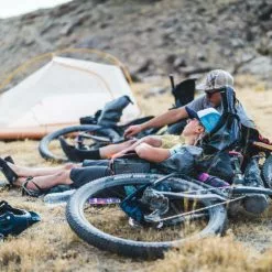 Big Agnes Copper Spur HV UL2 Bikepack Tent - 2-Person 59 Big Agnes Copper Spur HV UL2 Bikepack Tent - 2-Person -Sleeping Bags Shop opplanet big agnes copper spur hv ul2 bikepack tent gray silver 2 person thvcsbp221 usage 9