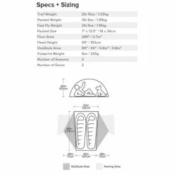 Big Agnes Copper Spur HV UL2 Bikepack Tent - 2-Person 39 Big Agnes Copper Spur HV UL2 Bikepack Tent - 2-Person -Sleeping Bags Shop opplanet big agnes copper spur hv ul2 bikepack tent gray silver thvcsbp221 av 7