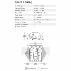 Big Agnes Copper Spur HV UL3 Bikepack Tent 17 Big Agnes Copper Spur HV UL3 Bikepack Tent -Sleeping Bags Shop opplanet big agnes copper spur hv ul3 bikepack tent gray silver thvcsbp321 av 7