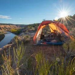 Big Agnes Copper Spur HV UL5 Tent -Sleeping Bags Shop opplanet big agnes copper spur hv ul5 tent orange 5 person thvcso522 usage 2