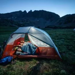 Big Agnes Copper Spur HV UL5 Tent -Sleeping Bags Shop opplanet big agnes copper spur hv ul5 tent orange 5 person thvcso522 usage 3