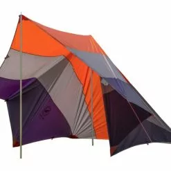 Big Agnes Deep Creek Tarp -Sleeping Bags Shop opplanet big agnes deep creek tarp orange taupe eggplant large tdctl20 av 1