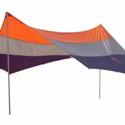 Big Agnes Deep Creek Tarp -Sleeping Bags Shop opplanet big agnes deep creek tarp orange taupe eggplant large tdctl20 av 4