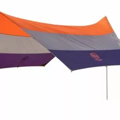 Big Agnes Deep Creek Tarp -Sleeping Bags Shop opplanet big agnes deep creek tarp orange taupe eggplant medium tdctm20 av 1