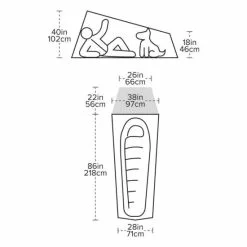 Big Agnes Fly Creek HV UL1 Solution Dye Tent -Sleeping Bags Shop opplanet big agnes fly creek hv ul1 solution dye tent gray greige 1 person thvfly121 av 4
