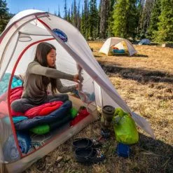 Big Agnes Fly Creek HV UL2 Solution Dye Tent -Sleeping Bags Shop opplanet big agnes fly creek hv ul2 solution dye tent gray greige 2 person thvfly221 usage 2
