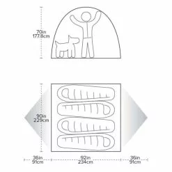 Big Agnes Spicer Peak 4 Tent - 4 Person -Sleeping Bags Shop opplanet big agnes spicer peak 4 tent olive 4 person tsp422 usage 1