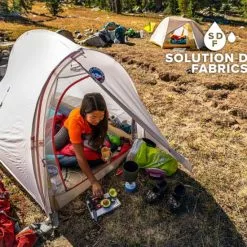 Big Agnes Tiger Wall UL2 Bikepack Solution Dye Tent -Sleeping Bags Shop opplanet big agnes tiger wall ul1 solution dye tent gray yellow ttwul121 av 4 2