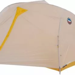 Big Agnes Tiger Wall UL1 Solution Dye Tent -Sleeping Bags Shop opplanet big agnes tiger wall ul1 solution dye tent gray yellow ttwul121 av 7
