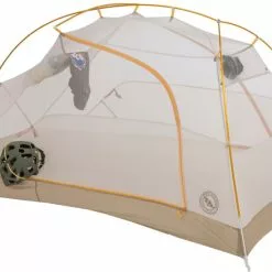Big Agnes Tiger Wall UL2 Bikepack Solution Dye Tent -Sleeping Bags Shop opplanet big agnes tiger wall ul2 bikepack solution dye tent greige gray ttwulbp221 av 1