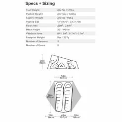 Big Agnes Tiger Wall UL2 Bikepack Solution Dye Tent -Sleeping Bags Shop opplanet big agnes tiger wall ul2 bikepack solution dye tent greige gray ttwulbp221 av 6
