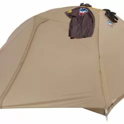 Big Agnes Tiger Wall UL3 Bikepack Solution Dye Tent -Sleeping Bags Shop opplanet big agnes tiger wall ul3 bikepack solution dye tent greige gray ttwulbp321 av 2