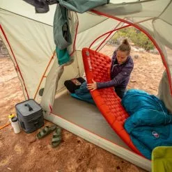 Big Agnes Wyoming Trail 4 Camp Tent - 4 Person, 3 Season 30 Big Agnes Wyoming Trail 4 Camp Tent - 4 Person, 3 Season -Sleeping Bags Shop opplanet big agnes wyoming trail 4 camp tent 4 person 3 season olive twt422 usage 2